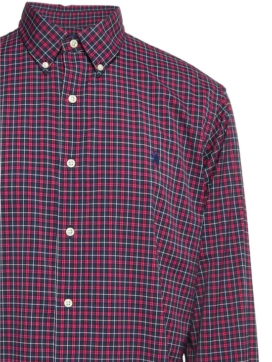 Ralph Lauren Other - NWT Ralph Lauren Men’s Red & Blue Plaid Button-Down Shirt Size 3X